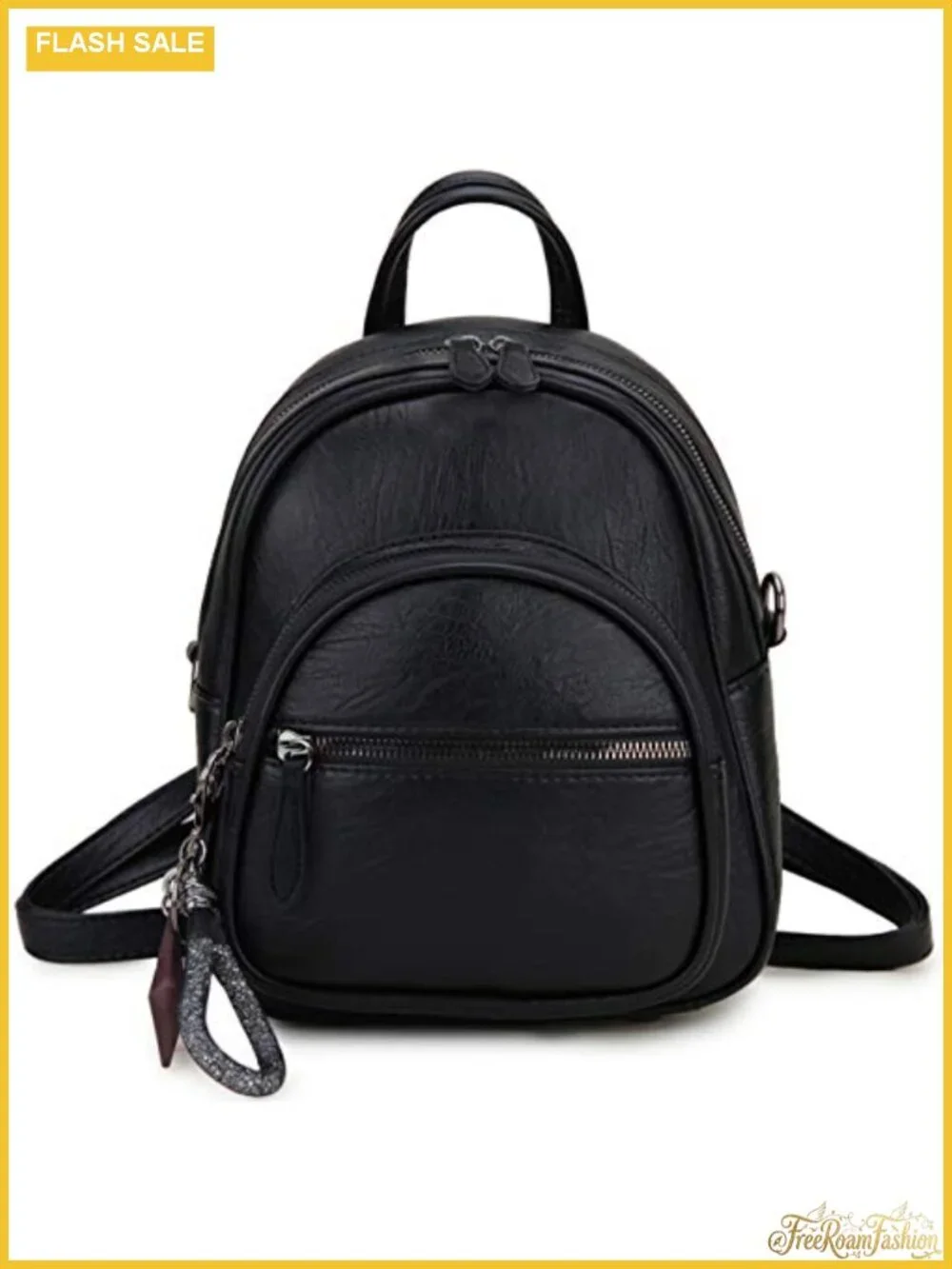 VX VONXURY Mini Backpack Purse for Women Faux Leather Convertible Sling Bag